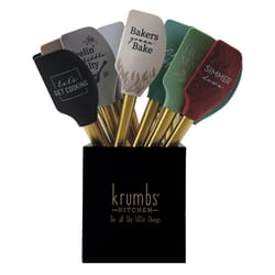 Krumbs Kitchen Elements Assorted Silicone/Stainless Steel Spatula