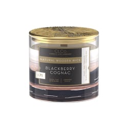 Candle Lite Clco White Blackberry Cognac Scent Jar Candle 14 oz