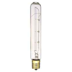 Westinghouse 25 W T6.5 Tubular Incandescent Bulb E17 (Intermediate) White 1 pk