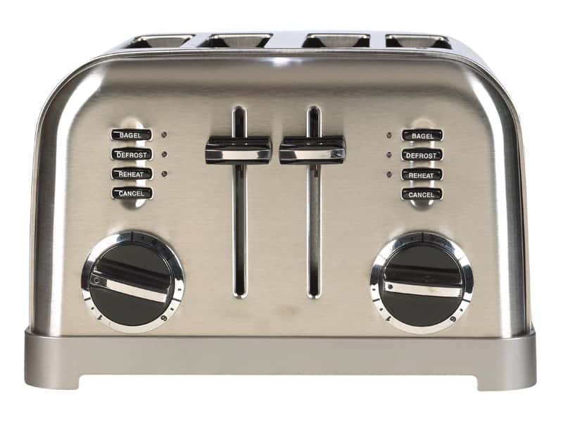 Cuisinart CPT-2500 Long Slot Toaster, Stainless Steel, Silver, 2-slice long  slot 