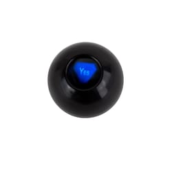 World's Smallest Magic 8 Ball Black