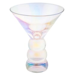 Karma Lexi Clear Glass Martini Glass 4.52 in. D 1 pk