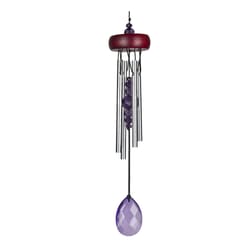 Woodstock Chimes Gem Drop Chime Violet Wind Chime