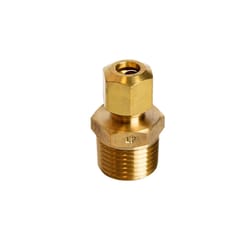 ATC 1/4 in. Compression X 3/8 in. D MPT Brass Connector