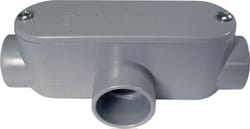 Cantex 1 in. D PVC Conduit Body For PVC 1 each