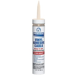 Phenoseal Almond Vinyl All Purpose Adhesive Caulk 10 oz