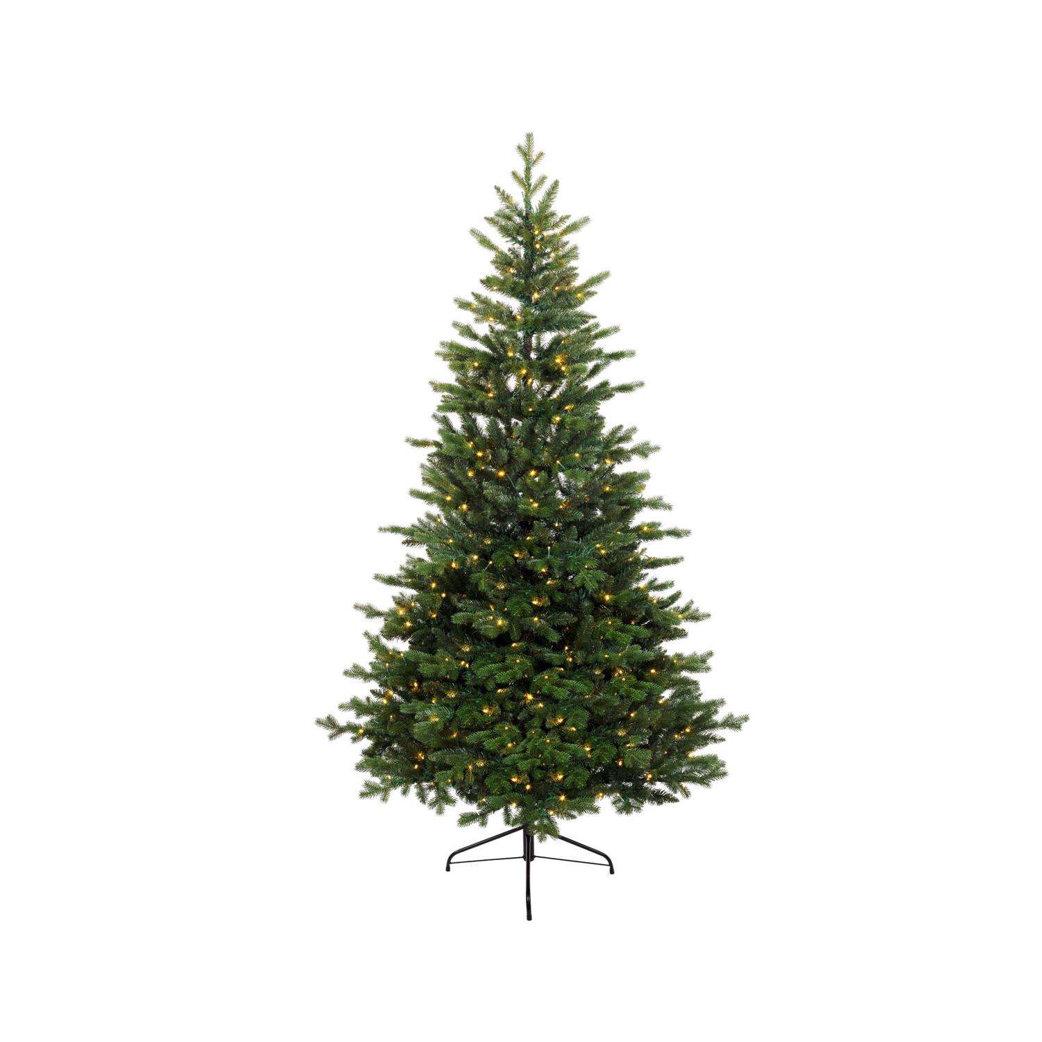 Celebrations 7 ft. Full LED 430 ct Allison Pine Christmas Tree Ace