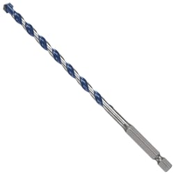 Bosch BlueGranite Turbo 1/4 in. X 6 in. L Carbide Tipped Hammer Drill Bit Hex Shank 1 pc