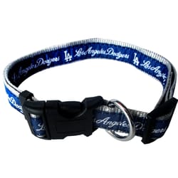 Pets First Team Colors Los Angeles Dodgers Nylon Dog Collar Medium