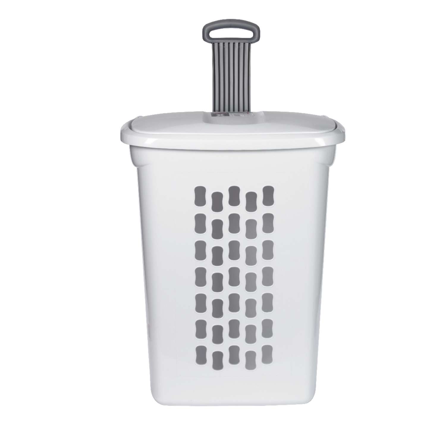 Sterilite White Plastic Wheeled Laundry Basket Ace Hardware
