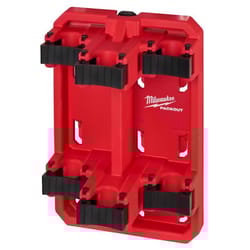 Milwaukee PACKOUT SHOP STORAGE Garage Organizer Long Handle Tool Rack Black/Red