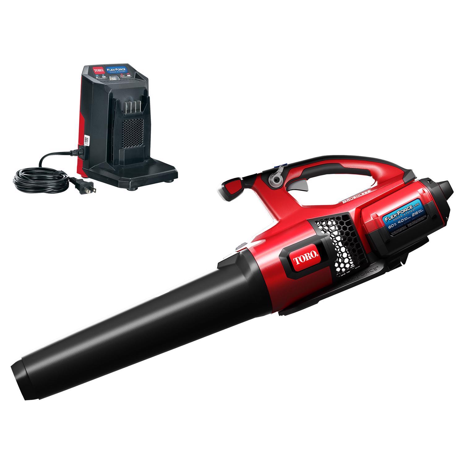 Toro 157 mph 605 CFM 60 V Battery Handheld Leaf Blower Kit (Battery & Charger) Sansujyuku sansujyuku.com