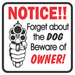 Signs Up English White Novelty Sign 11 in. H X 11 in. W
