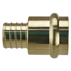 Apollo PEX 1 in. PEX Barb in to X 1 in. D Press Brass Adapter