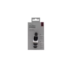 Rabbit Black Stainless Steel Wine Pourer and Stopper