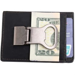 Mad Man Leather/Alloy Wallet