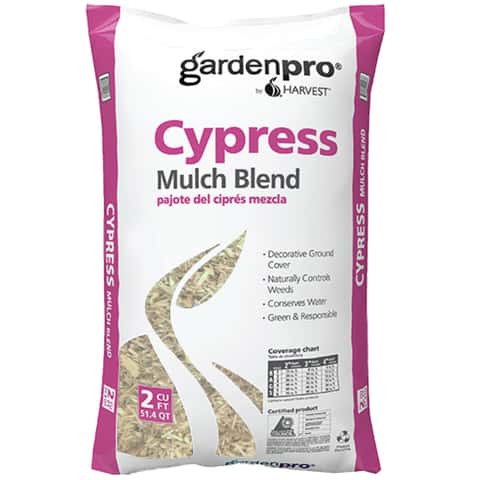 GARDEN PRO by Harvest 2-cu ft Brown Cedar Blend Mulch GARDEN PRO by Harvest 2-cu ft Brown Cedar Blend Mulch