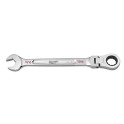 Milwaukee MAXBITE 15/16 in. X 15/16 in. 12 Point SAE Flex Head Combination Wrench 2.05 in. L 1 pc