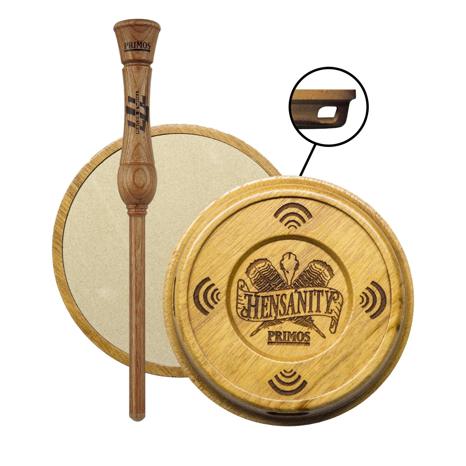 Primos Light Brown Vinyl Pot Pan Turkey Call 3 in. Sansujyuku sansujyuku.com