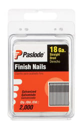 Paslode 1-1/2 in. L X 18 Ga. Straight Strip Galvanized Brad Nails 2,000 pk