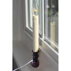 Celestial Lights Antique Bronze no scent Scent Plug In Taper Window Candle