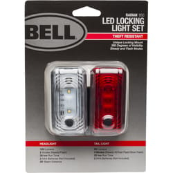 Bell Sports Radian 850 Plastic Locking Light Set Red/White