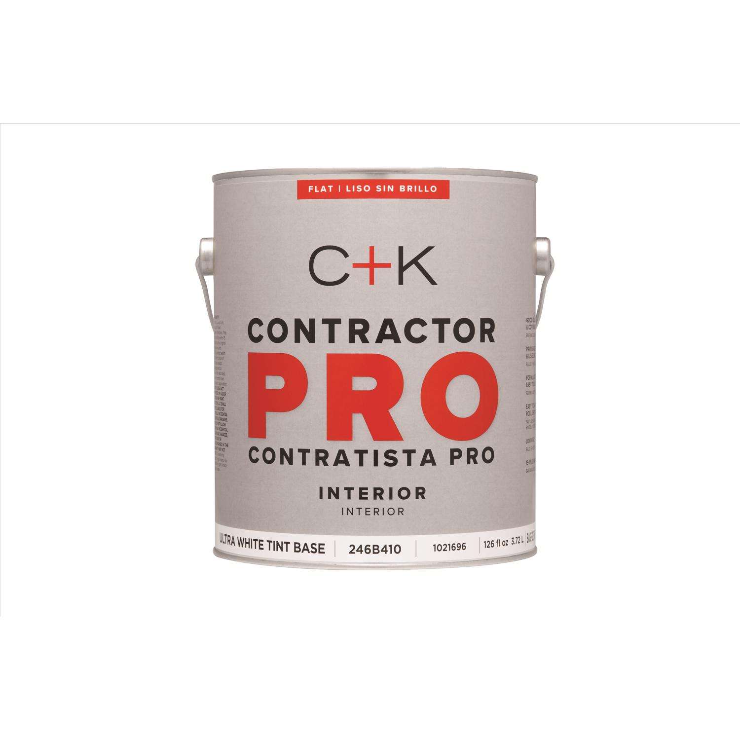 Ace Contractor Pro Flat Tint Base Ultra White Base Paint Interior 1 gal