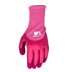 Wells Lamont Women's Indoor/Outdoor Grip Gloves Pink M 1 pk