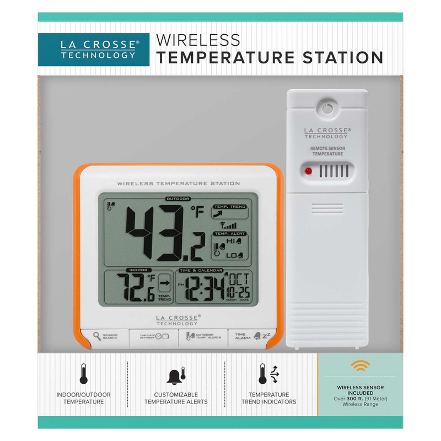 La Crosse Technology 308-179or - Wireless Weather Station