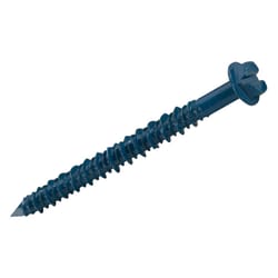 HILLMAN Tapper 1/4 in. D X 3-3/4 in. L Steel Hex Head Concrete Screw Anchor 100 pk