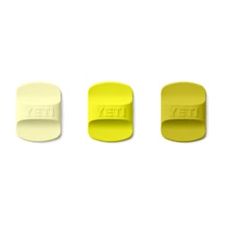 YETI Rambler 3 ct Firefly Yellow BPA Free Magslider Replacement Lid Magnet Set