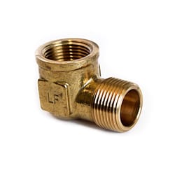 ATC 3/4 in. FPT X 3/4 in. D MPT Brass 90 Degree Street Elbow