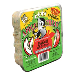 C&S Products Apple Treat Assorted Species Beef Suet Wild Bird Food 11.75 oz