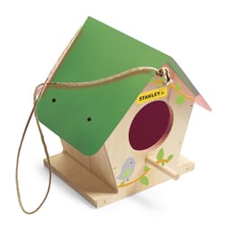 STANLEY Jr. Kids Bird House Kit Green/Natural