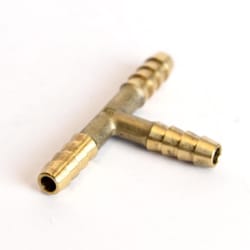 ATC Brass 1/4 in. D X 1/4 in. D Tee Connector 1 pk