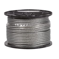 Campbell Galvanized Steel 1/4 in. D X 250 ft. L Aircraft Cable