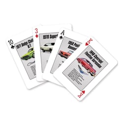 Eurographics Muscle Cars Playing Cards Multicolored