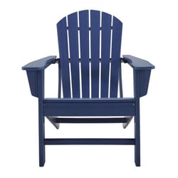 Signature Design by Ashley Sundown Treasure Blue HDPE Frame Chair