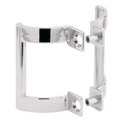 Prime-Line 2 in. H X 1-1/5 in. W Chrome Silver Frameless Shower Door Handle