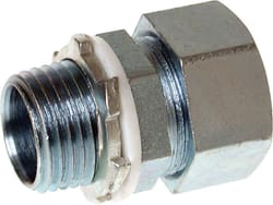 Raco 3/8 in. D Malleable Iron/Steel Electrical Conduit Connector For Type B 15 each