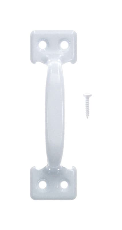 National Hardware 1-1/8 in. L Satin Nickel Silver Steel Universal Window Sash Lift 1 pk