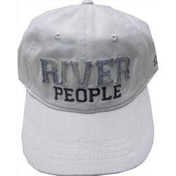 Pavilion We People River People Baseball Cap White One Size Fits All