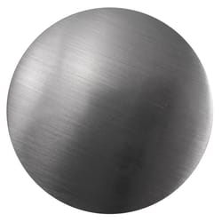 MNG Hardware Soho Round Cabinet Knob 1-1/6 in. D Satin Nickel 1 pk