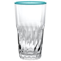 TarHong 19 oz Aqua Acrylic Drinking Glass