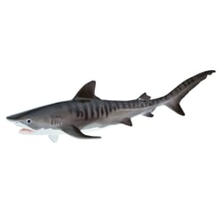 Safari Ltd. Monterey Bay Aquarium Tiger Shark Toy Gray/White