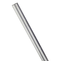 Master Halco 8 in. H 17 Ga. Galvanized Silver Steel Line Post