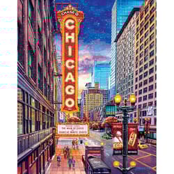 Boardwalk Chicago Downtown Jigsaw Puzzle Multicolored 1000 pc