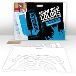 U-Stencil Bulldog UGA No Stick Lawn Stencil