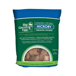 Big Green Egg All Natural Hickory Wood Smoking Chunks 549 cu in