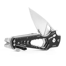True Gray 420 HC Stainless Steel 6.88 in. Folding Knife Multi-Function Knife